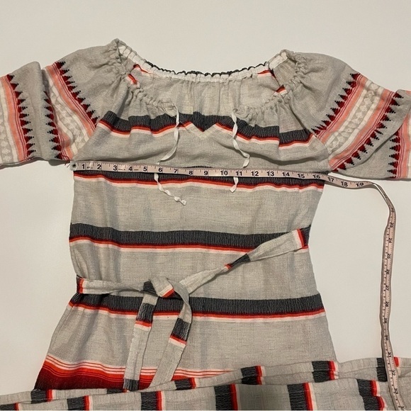 Lemlem Boho Naomi Dress Cotton and Wool Blend - Picture 10 of 12